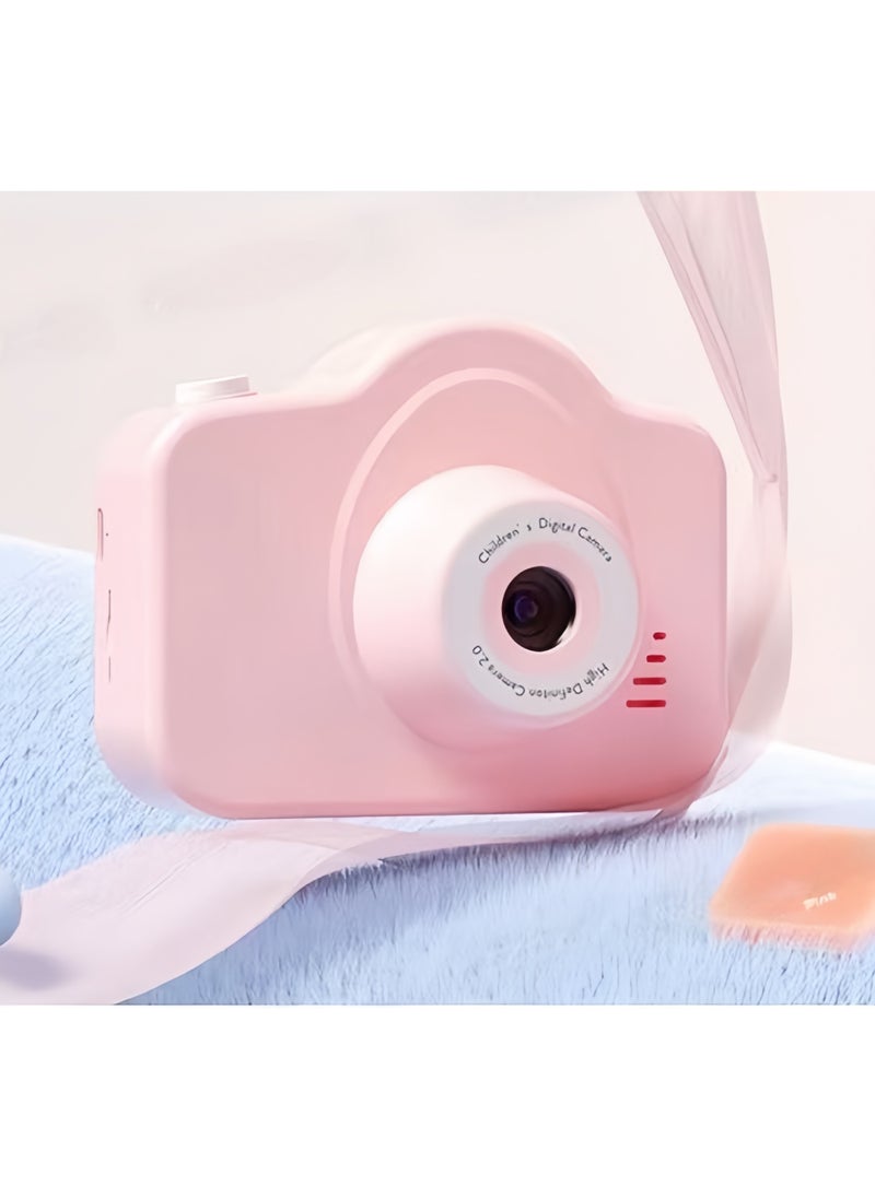 Generic HD Dual-Camera Digital Camera, 1080P Children's Digital Camera, with 40 Megapixels, 32GB Memory Card, 4x Zoom, MP3 Function, Multiple Games, Suitable for Girls, Boys, Teenagers, Students, Pink  - Image 2