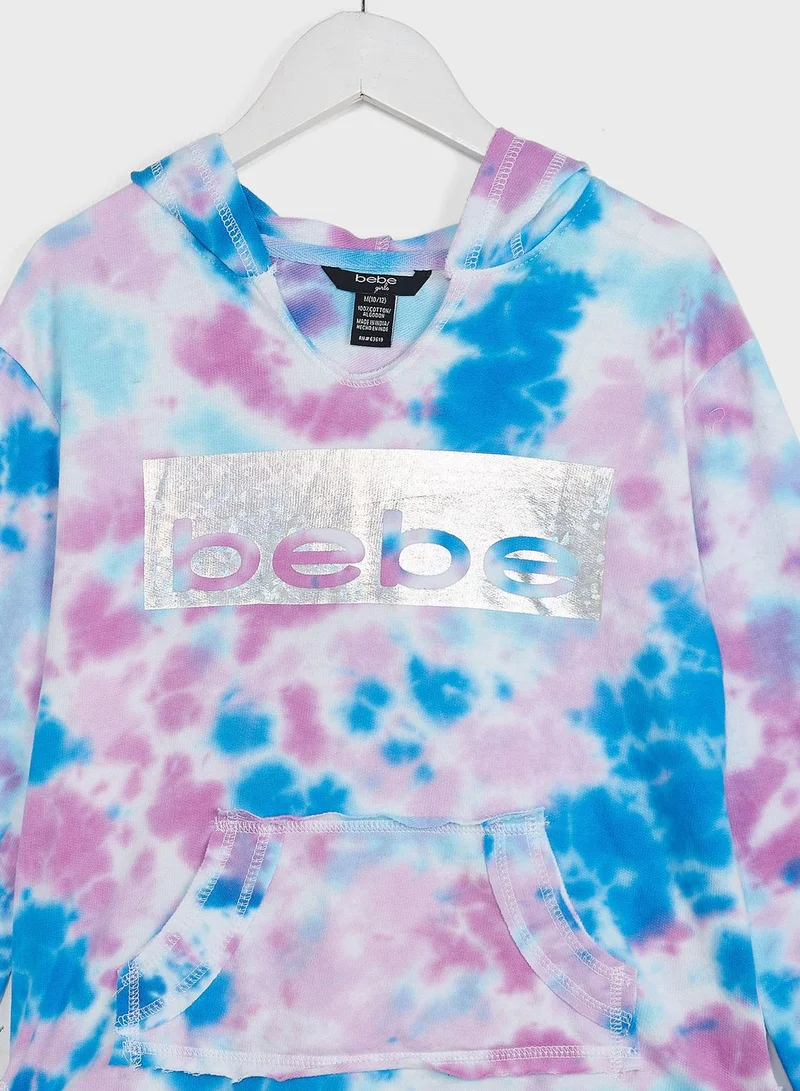 Justice Kids Bebe Tie Dye Hoodie