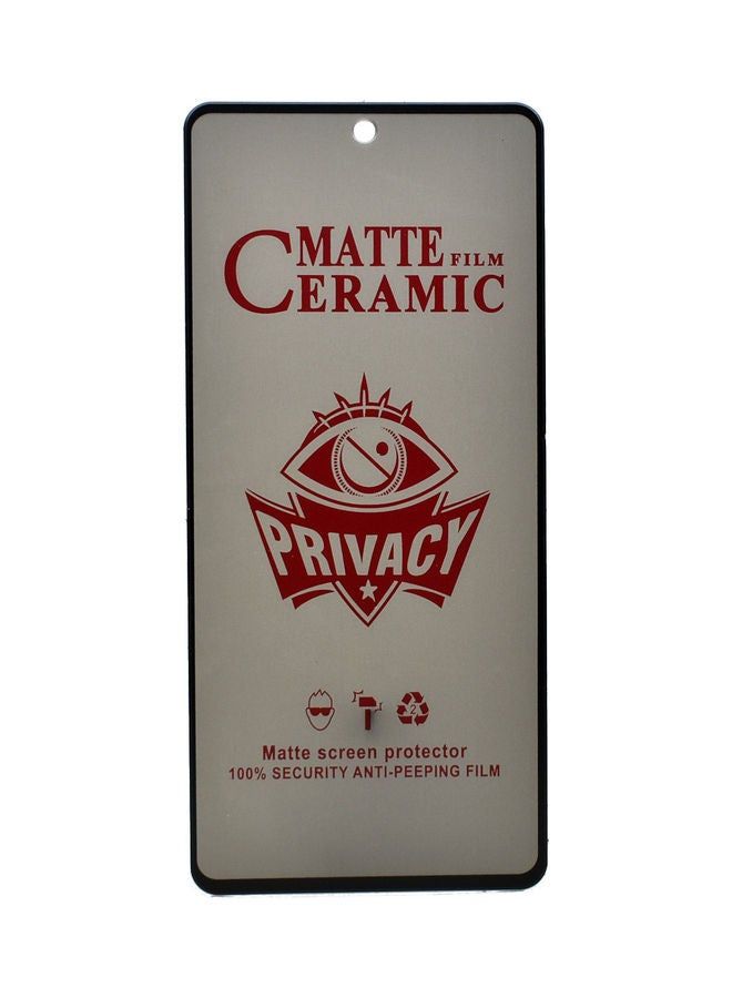 IAF Ceramic Matte Film Privacy Screen Protector For Samsung Galaxy A72 Black