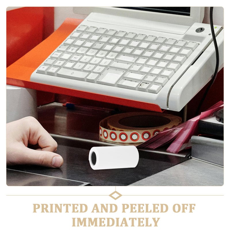 Direct Thermal Receipt Paper Roll 57x30mm 80 Rolls With 17mm Core For POS Machines - Image 5