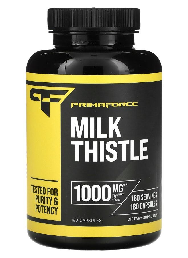 Primaforce Milk Thistle 1000 mg 180 Capsules 