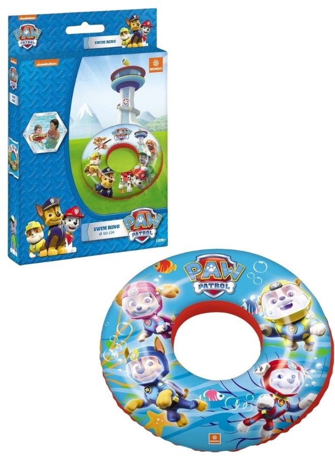 MONDO - Paw Patrol Printed Inflatable Swimming Ring - Multi Color - Image 1