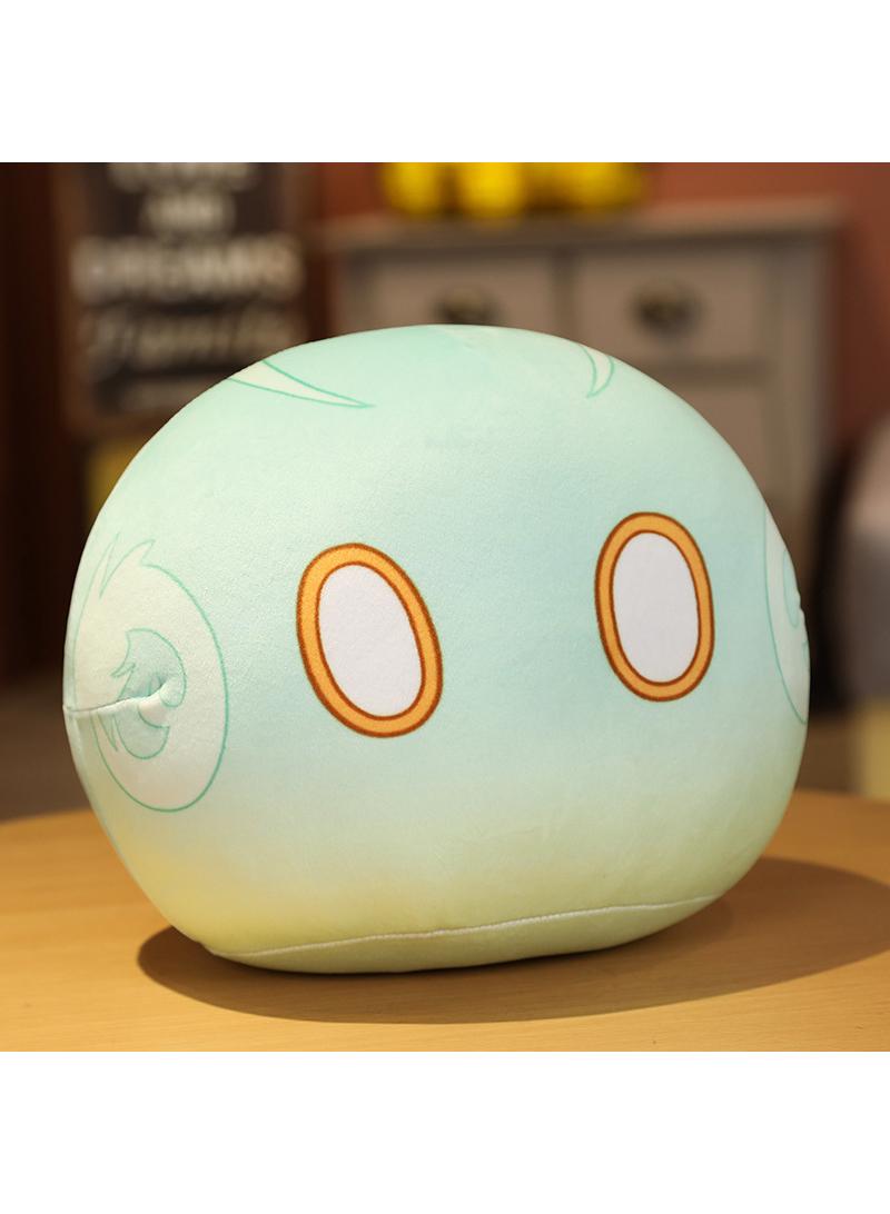 Genshin Impact Slim Pillow Animation Game Doll 30cm Light Green - Image 1