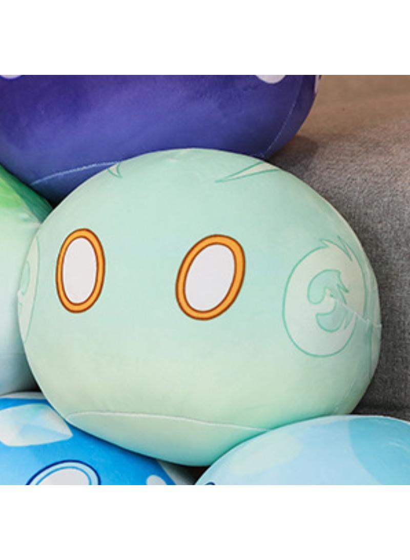Genshin Impact Slim Pillow Animation Game Doll 30cm Light Green - Image 4