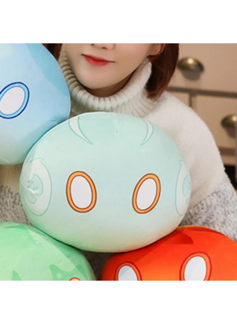 Genshin Impact Slim Pillow Animation Game Doll 30cm Light Green - Image 2