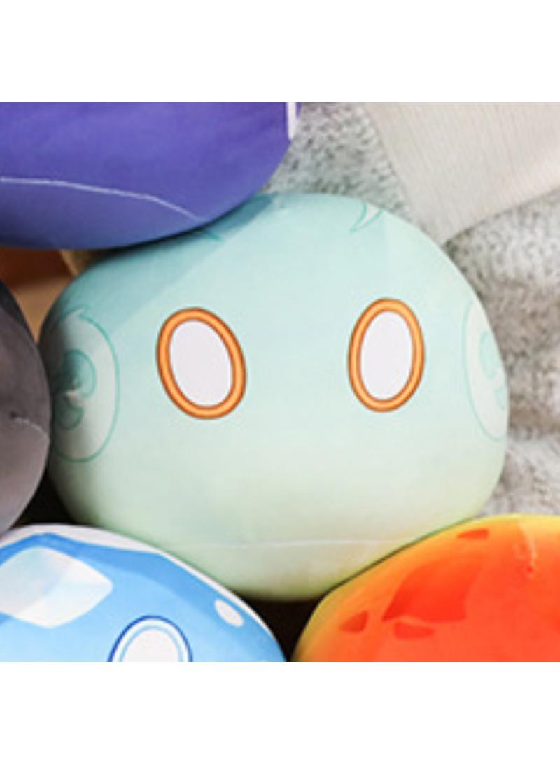 Genshin Impact Slim Pillow Animation Game Doll 30cm Light Green - Image 3