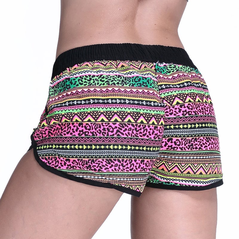 and Women''s Summer Beach Shorts Version Printed Swimming Trunks Seaside Large Pants Vacation Spot Wholesale - Image 5