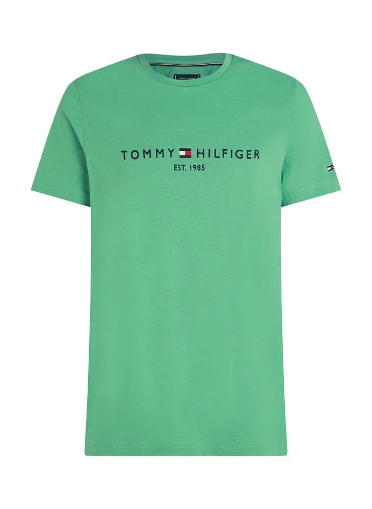 TOMMY HILFIGER Slim T-Shirt With Embroidered Logo