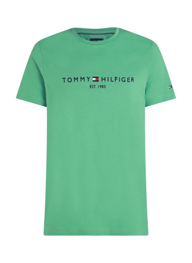 TOMMY HILFIGER Slim T-Shirt With Embroidered Logo  - Image 5