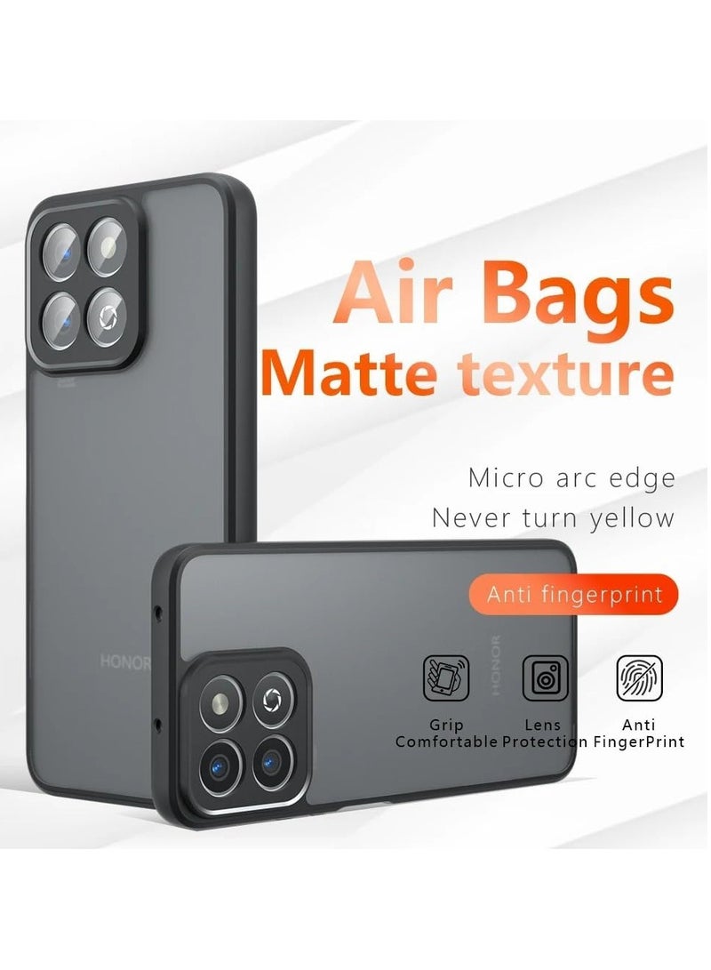 Case Cover For Honor X7c 4G Frosted Translucent Back Protective Slim Phone Cover, Anti-Fingerprints, Anti-Fall Drop Protection - Image 1