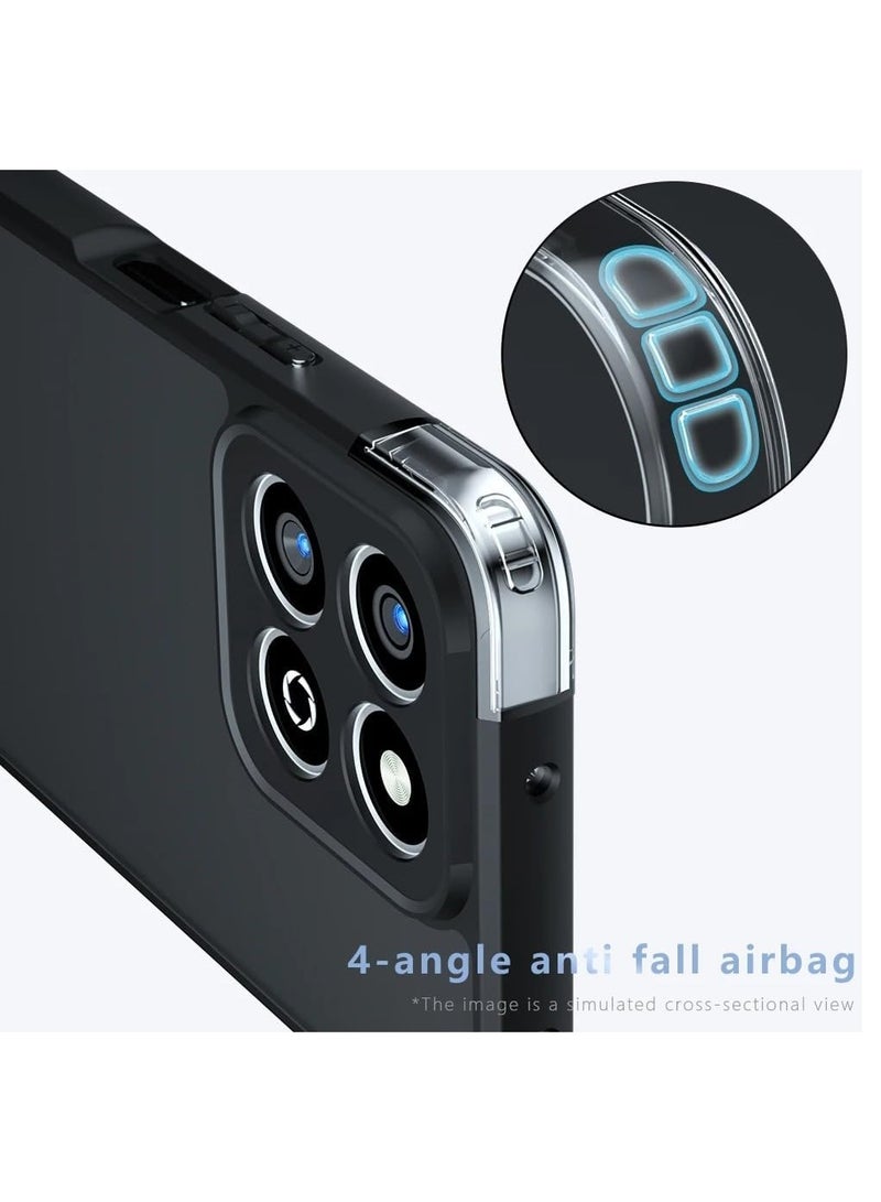 Case Cover For Honor X7c 4G Frosted Translucent Back Protective Slim Phone Cover, Anti-Fingerprints, Anti-Fall Drop Protection - Image 3