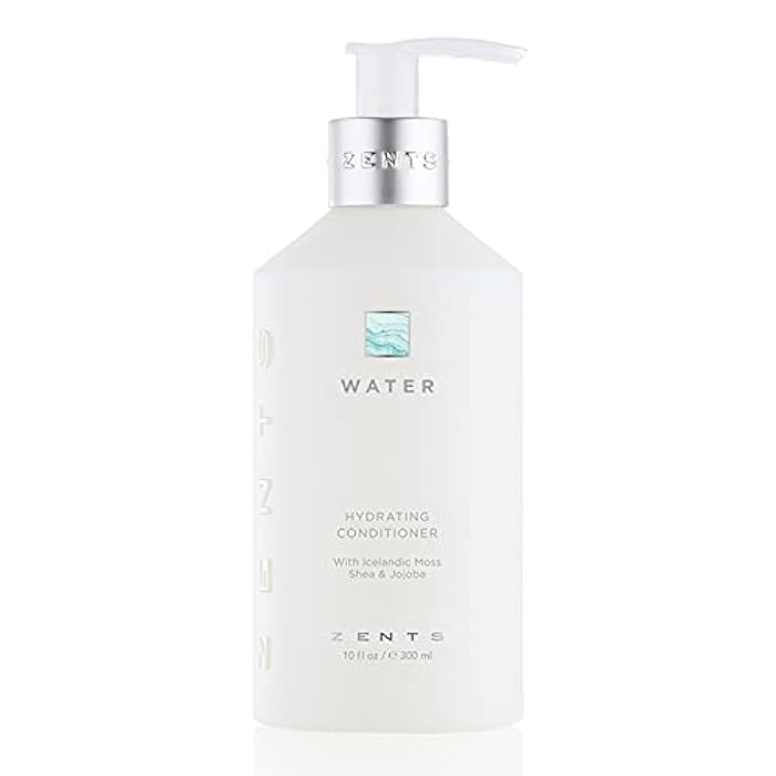 Zents Moisturizing Conditioner, Color Safe and Sulfate-Free with Organic Shea Butter & Jojoba Oil for All Hair Types, 10 fl oz - Image 1