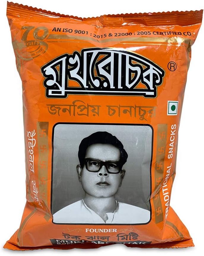 Mukharochak Sweet and Sour Chanachur Bengali Snack Mix - 400g - Image 1