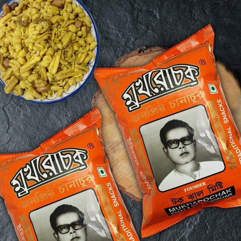 Mukharochak Sweet and Sour Chanachur Bengali Snack Mix - 400g - Image 5