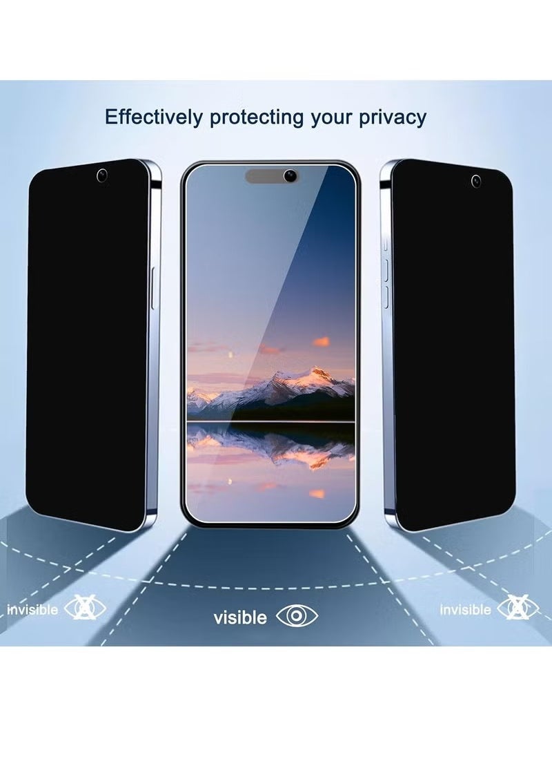 ELTRAZONE iPhone 16 Pro Max Privacy Screen Protector – Anti-Spy Tempered Glass Film with 9H Hardness, Scratch Resistant, Bubble-Free Installation, Edge-to-Edge Coverage, Anti-Peep Display Protection for iPhone 16 Pro Max - Image 4