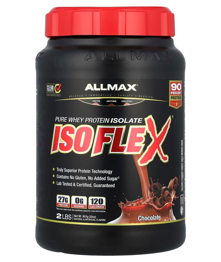 Allmax ISOFLEX® Pure Whey Protein Isolate Chocolate 2 lbs (907 g)