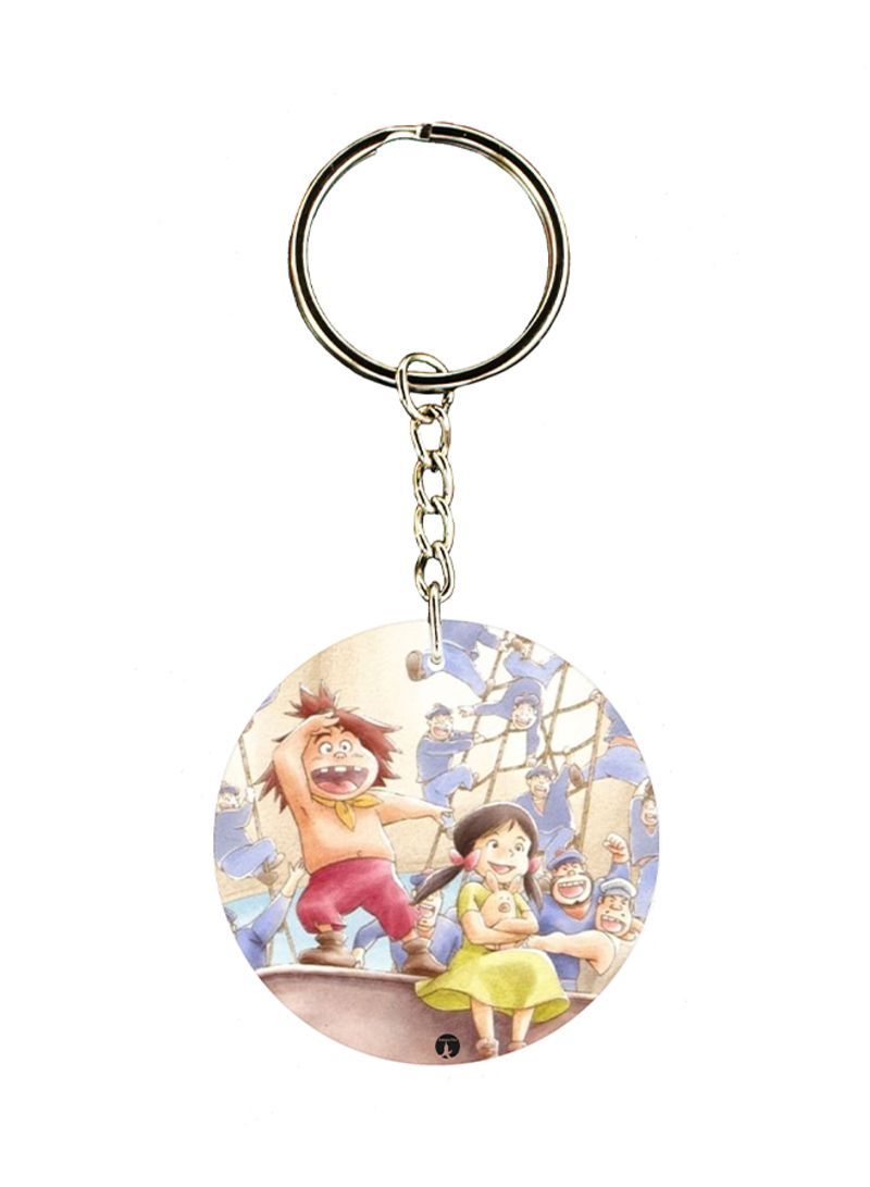 Adnan And Lina Anime Key Chain