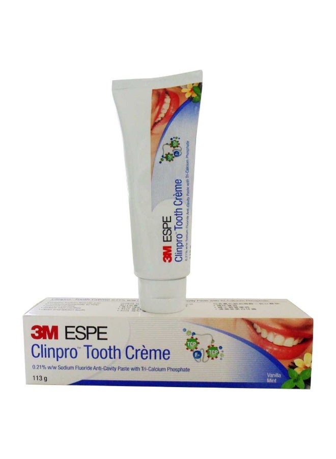 Clinpro by 3M 0.21% Sodium Fluoride Anti-Cavity Toothpaste for Cavity Protection, Whitening (Vanilla Mint Flavor, 113g) - Image 2