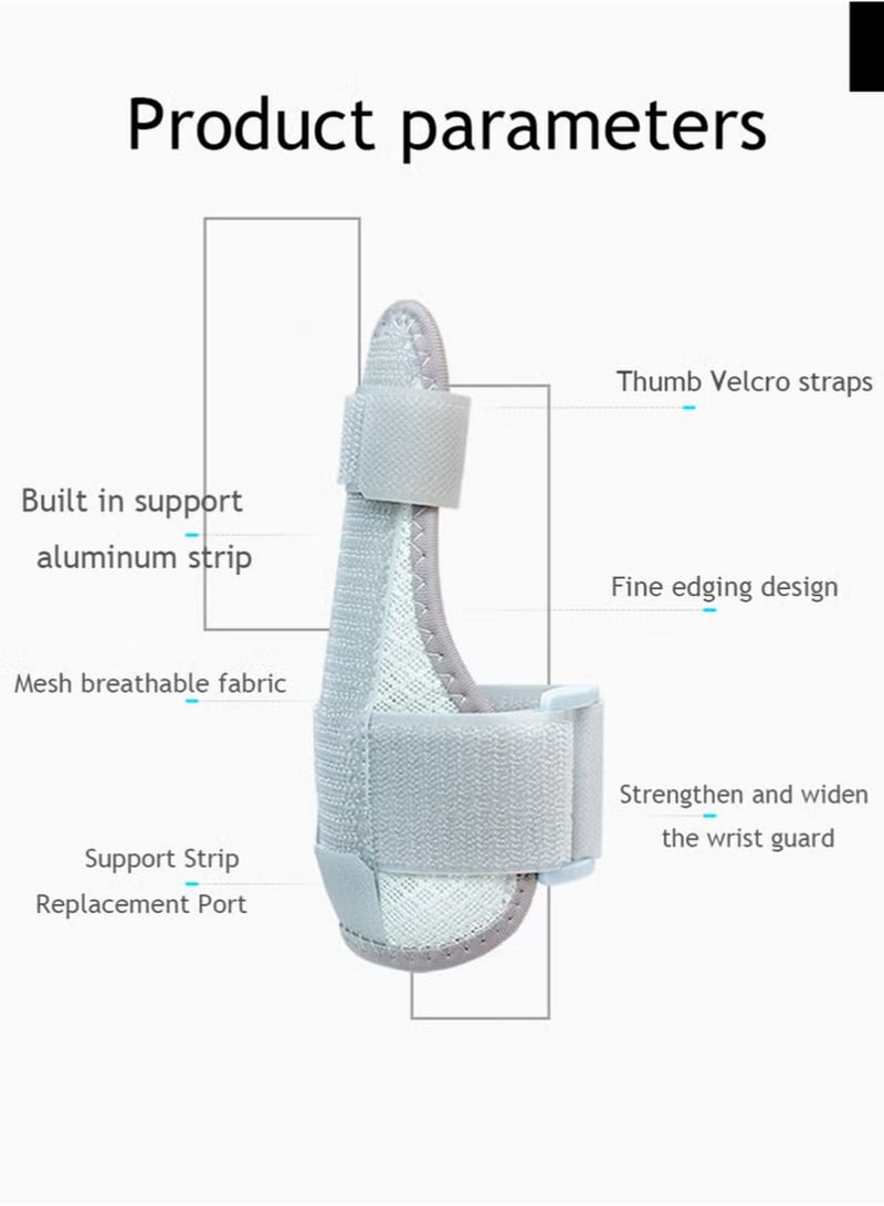 Wrist Stabiliser Splint,Thumb Splint, Adjustable Breathable Wrist Splint/Hand Brace for Right and Left Hand, Pain Relief, Thumb & Wrist Support for Carpal Tunnel, Arthritis, Tendonitis, Sprains - Image 2