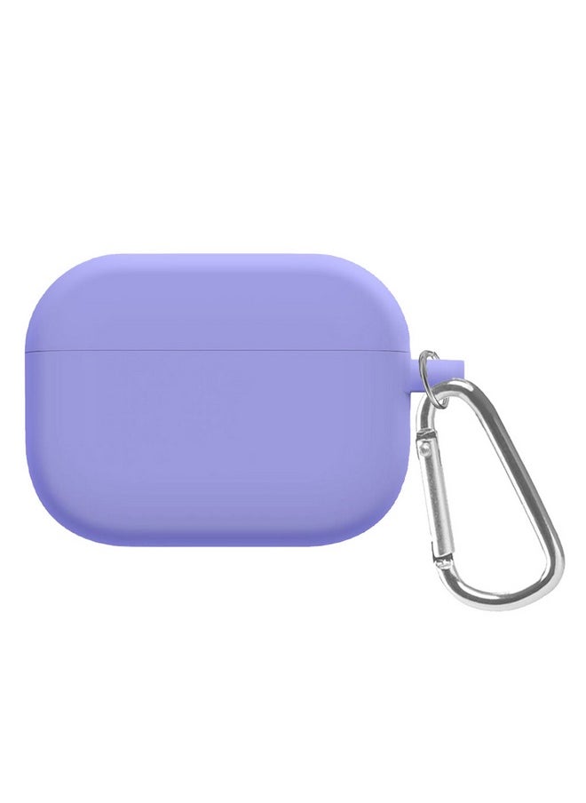 CATANES - Shockproof Case For Airpod Pro Silicone Protective Case Shockproof Case Ultra Slim Cover with Keychain Carabiner Blue - Image 1