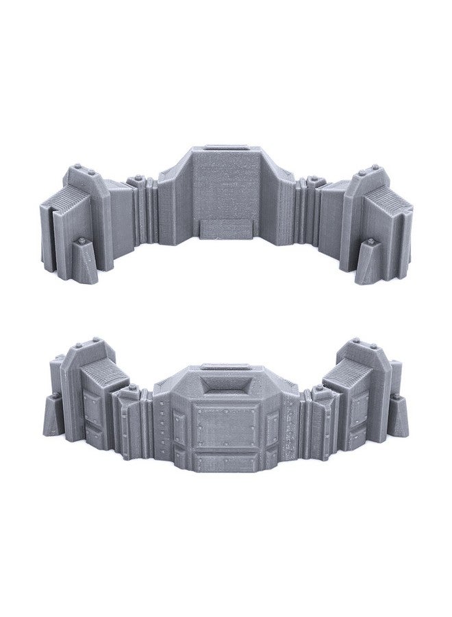 EnderToys Connecting Barricade Wall Expansion Pack, 3D Printed Tabletop RPG Scenery and Wargame Terrain for 28mm Miniatures - Image 2