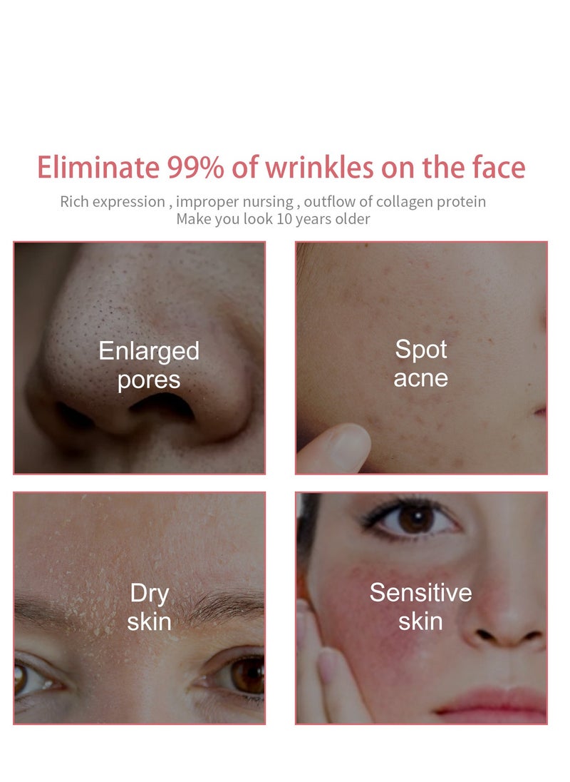 Jaysuing - 5 In 1 Cleansing Acne Remove Mousse, With Hyaluronic Acid Niacinamide Collagen Vitamin , Fast Absorbing Dark Spot Corrector Serum, Anti Wrinkles SerumFor Age Defying Beauty 60ml - Image 1