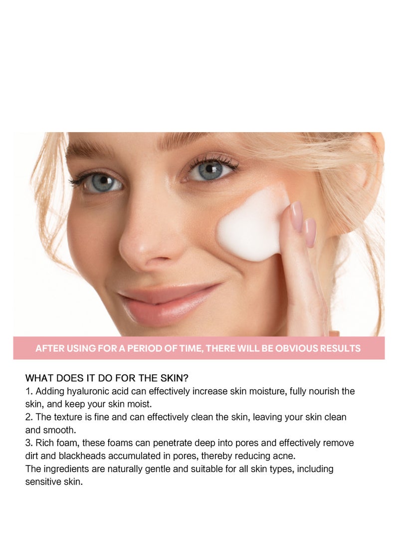 Jaysuing - 5 In 1 Cleansing Acne Remove Mousse, With Hyaluronic Acid Niacinamide Collagen Vitamin , Fast Absorbing Dark Spot Corrector Serum, Anti Wrinkles SerumFor Age Defying Beauty 60ml - Image 1