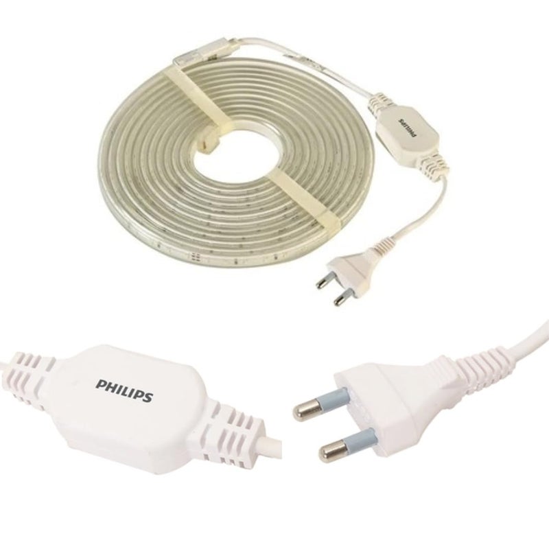 Philips 5 Meter LED Rope Light | Flexishine Plug n Play Flexible Rope Light for Indoor and Outdoor Decorations | Rope Light for False Ceiling,Balcony,Diwali,Christmas | Warm White, Pack of 1 - Image 5