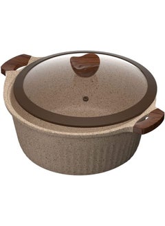 Cookin aboud Pot Granite Die-Cast 28 cm -Beige  - Image 2