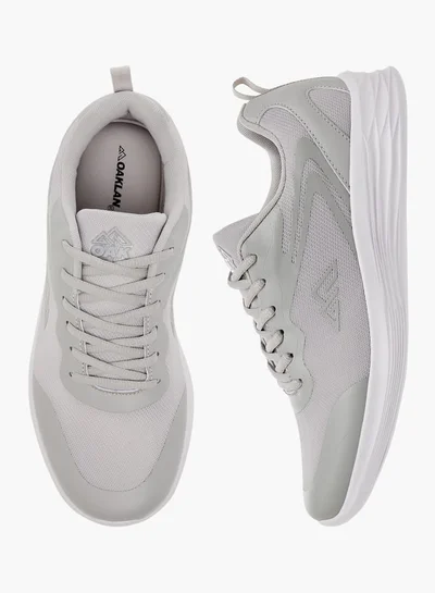 Oaklan by Shoexpress Men by Shoexpress Logo Detail Lace-Up Sports Shoes