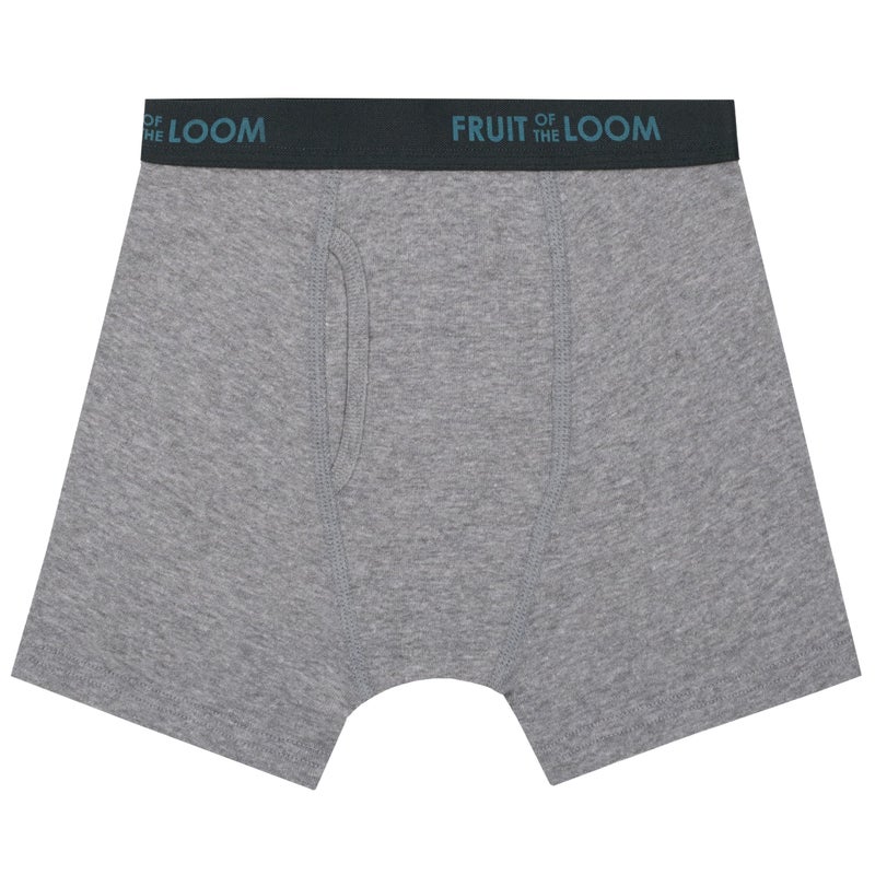 Fruit of the Loom Boy's Big Toddler Boxer Briefs, Tag Free & Breathable Underwear, Multipacks, 10 Pack-Assorted Colors, Large - Image 2