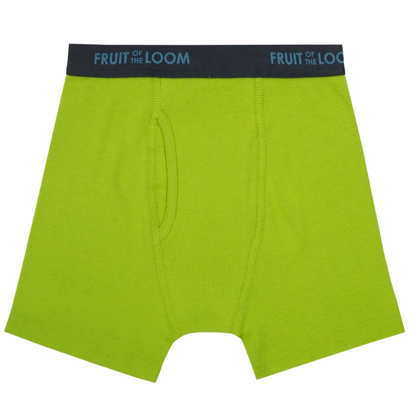 Fruit of the Loom Boy's Big Toddler Boxer Briefs, Tag Free & Breathable Underwear, Multipacks, 10 Pack-Assorted Colors, Large - Image 5