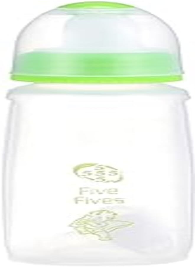 Five Fives Five Fives Baby Feeding Bottle, 250 ml - Green 