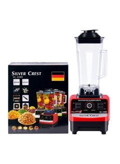 SILVER CREST High-Speed Blender Mixer Juicer: BPA-Free, Heavy-Duty, 15-Speed, Smart Timer, Ideal for Smoothies, Juices, Ice Crushing, and Food Processing  - Image 3