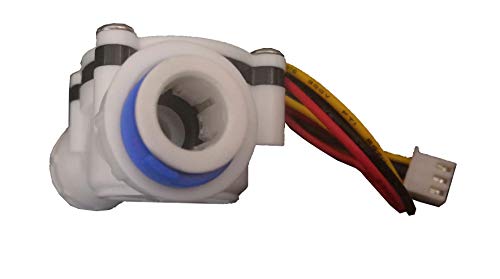 GREDIA 3/8" Quick Connect Water Flow Sensor Food-Grade Switch Hall Effect Flowmeter Fluid Meter Counter 0.3-10L/min - Image 5