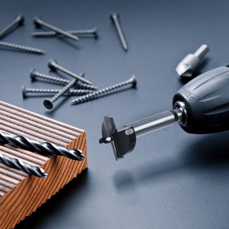 KOWOOD Forstner Bit Set, Wood Drilling, w/Carbide Tipped 14 Piece Set by KOWOOD - Image 5