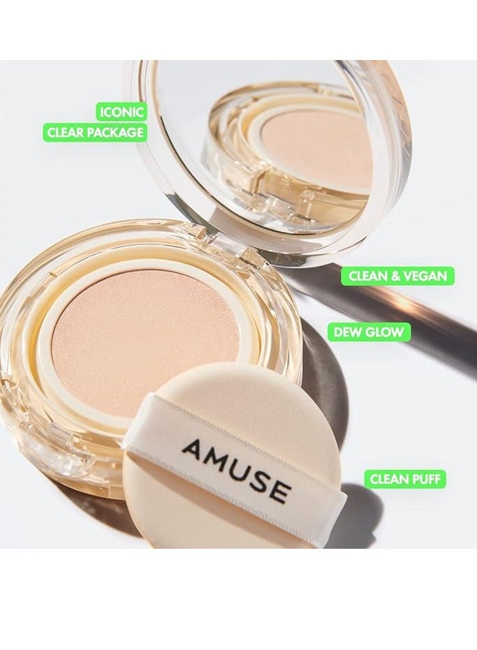 Amuse Dew Jelly Vegan Cushion 03 Honey 15g - Image 4