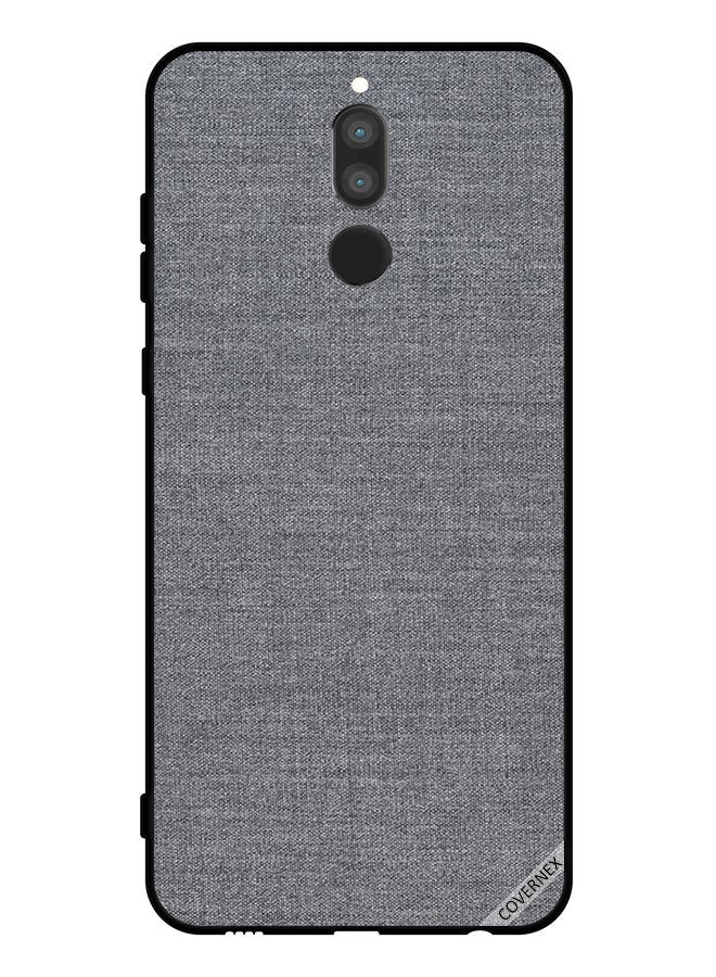 Covernex Protective Case Cover For Huawei Mate 10 Lite Grey Cloth Pattern - Image 1