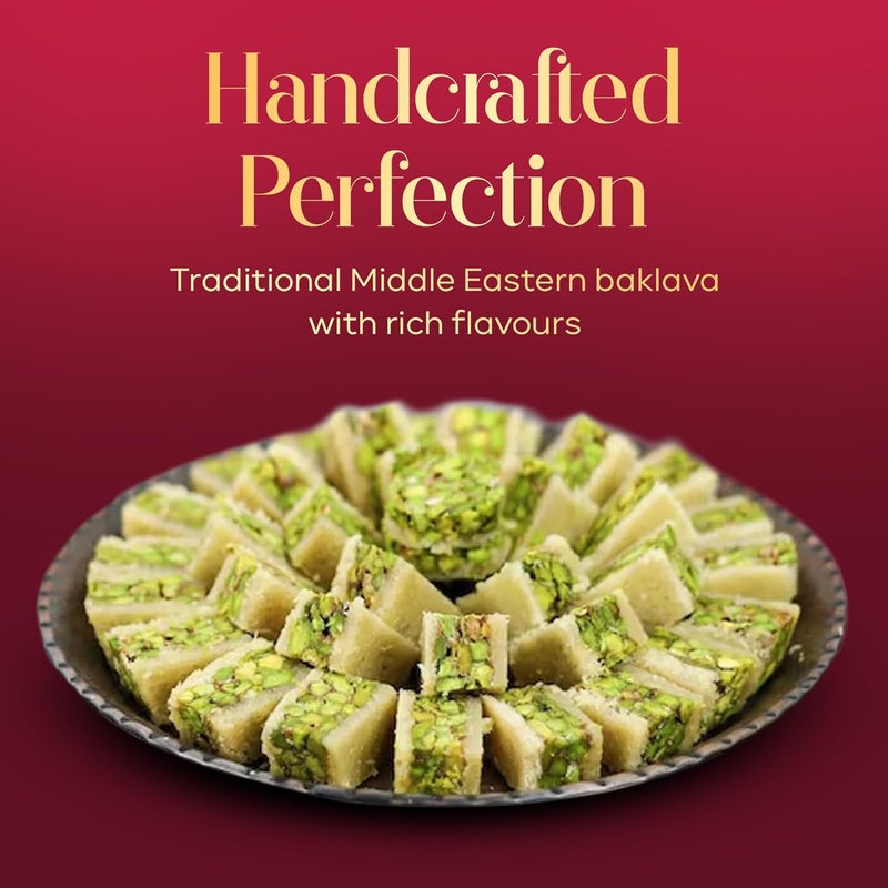 Abu Al Jedi 150g Mixed Baklava -  Premium Arabic Sweets Gift Box for Eid, Diwali, and Special Occasions – Middle Eastern Dessert – Traditional Baklawa - Image 3