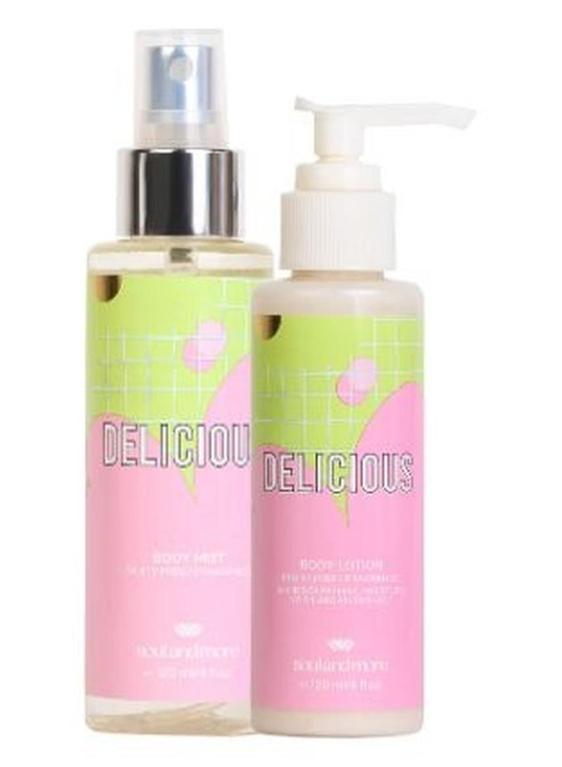 Delicious set of 2 (Splash 120ml  -Lotion 120 ml)