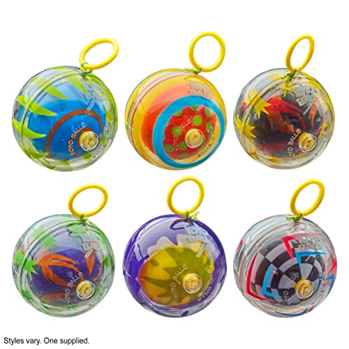BIG TIME TOYS Yoyo Ball Automatic Return Yoyo, Assorted Colors and Patterns, Never Needs rewinding, New Twist on Old Fun, Enhances Motor Skills and Hand-Eye Coordination, Grows with Skill Level - Image 3