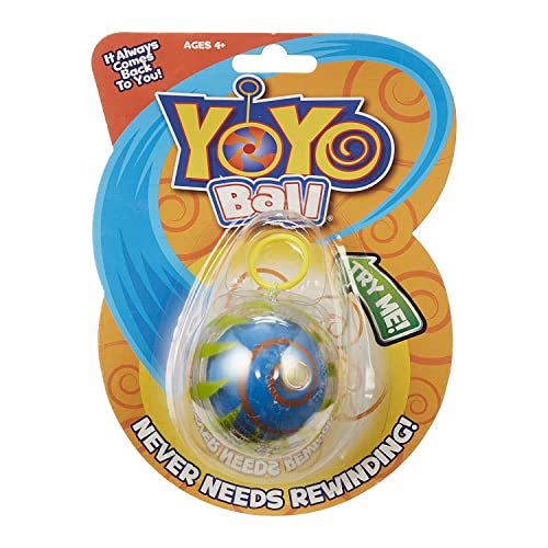 BIG TIME TOYS Yoyo Ball Automatic Return Yoyo, Assorted Colors and Patterns, Never Needs rewinding, New Twist on Old Fun, Enhances Motor Skills and Hand-Eye Coordination, Grows with Skill Level - Image 1