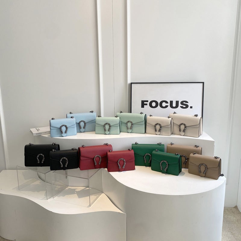 Dionysus Chain Small Square Bag 2026 New Model Light Luxury Versatile High-End Niche Fashion Single Shoulder Crossbody Bag - Image 2