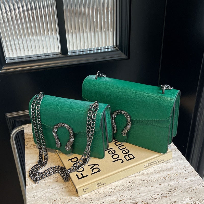 Dionysus Chain Small Square Bag 2026 New Model Light Luxury Versatile High-End Niche Fashion Single Shoulder Crossbody Bag - Image 4