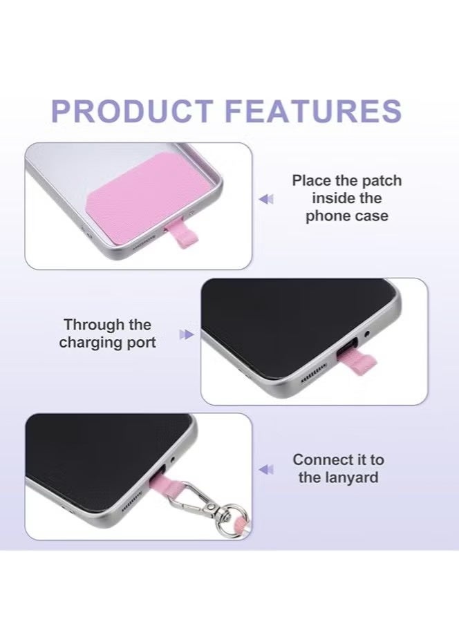 GAOHOU Phone Lanyard, Universal Crossbody Cell Phone Lanyards, Multifunctional Nylon Patch Adjustable Shoulder Neck Strap Compatible with Most Smartphones - Image 5