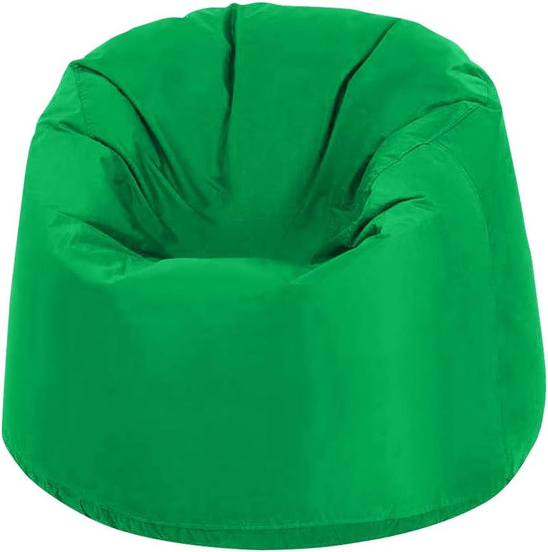 Ultra Soft Bean Bag Chair With Waterproof Fabric For Kids & Adults (Small, Green)