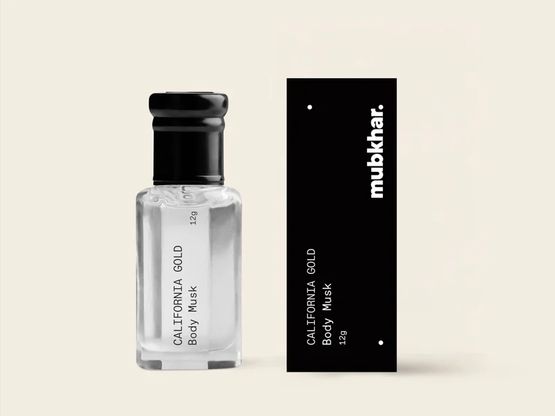 Mubkhar. California Gold Body Musk