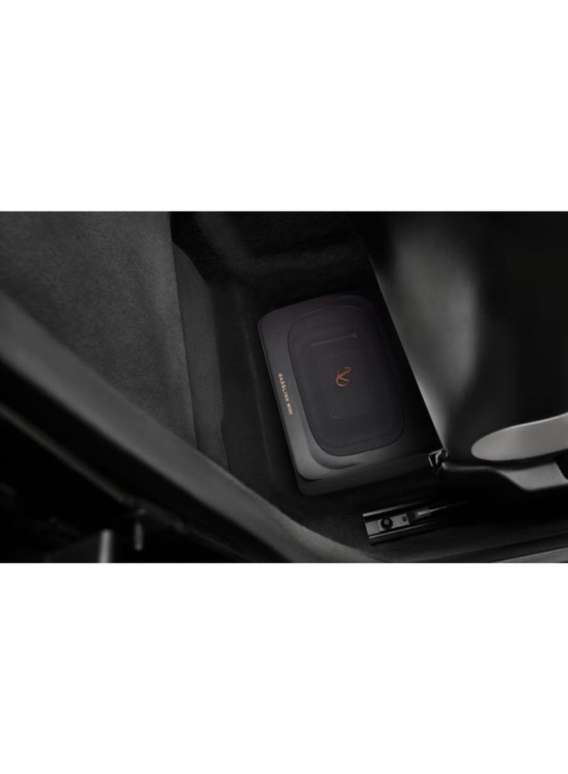 إينفينيتي صب ووفر سيارات Infinity Infinity BassLink Mini مدمج يوضع تحت المقعد – نظام صوت باس عميق للسيارات - Image 1