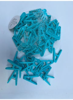 Generic 50pcs Plastic Clothespins Laundry Clips Colorful Clothespins  - Image 2