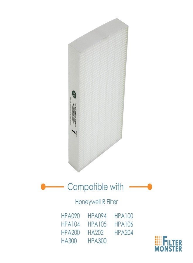Filter-Monster.com True HEPA Replacement Filter Compatible with Honeywell HEPA R Filter (HRF-R1) for HPA090, HPA100, HPA200, HPA250 and HPA300 Series Air Purifiers - Image 4
